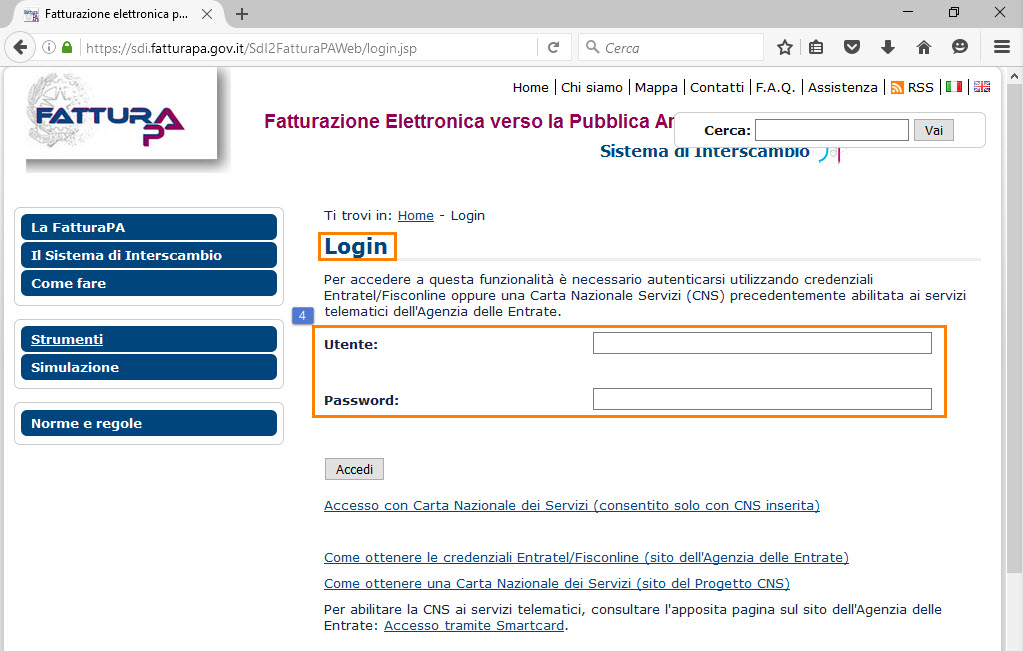 SCARICA RICEVUTE ENTRATEL